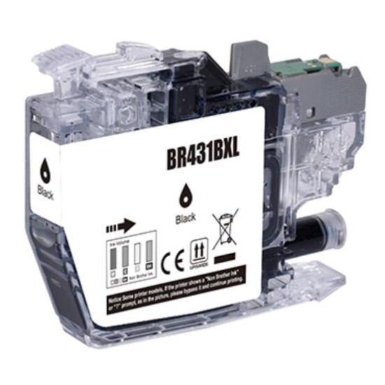 Compatible Brother LC431XLBK Black Ink Cartridge compatible Compatible Brother LC431XLBK Black Ink Cartridge compatible