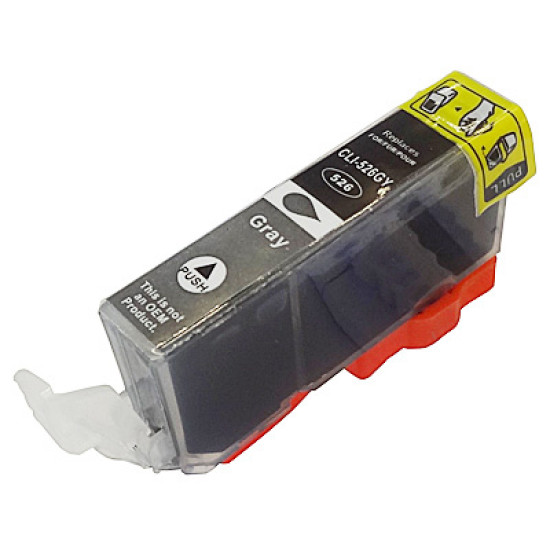 Compatible Canon CLI526 GY Grey Ink Cartridge compatible Compatible Canon CLI526 GY Grey Ink Cartridge compatible