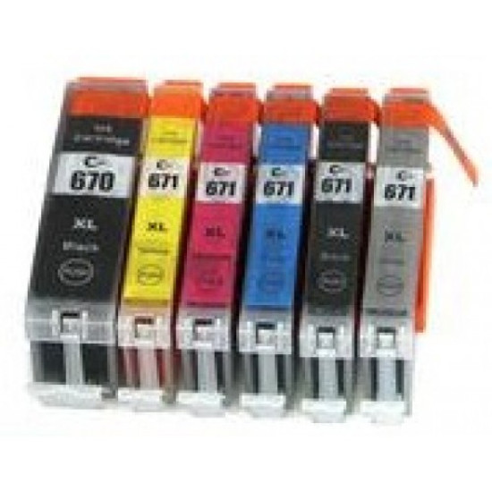 Compatible Compatible Canon CLI671XL Ink Cartridge compatible Compatible Compatible Canon CLI671XL Ink Cartridge compatible