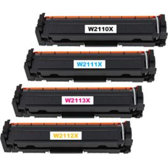 Compatible HP 206X W2110X M283fdw Toner Cartridge compatible without smart chip Compatible HP 206X W2110X M283fdw Toner Cartridge compatible without smart chip