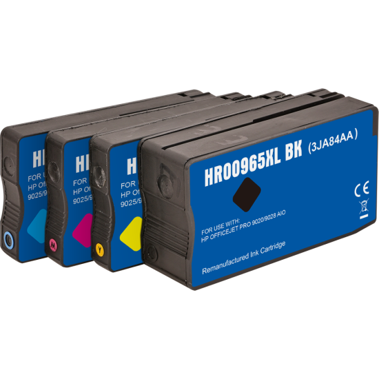 Compatible HP 965 XL Cyan/Magenta/Yellow Ink Cartridge compatible Compatible HP 965 XL Cyan/Magenta/Yellow Ink Cartridge compatible